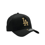New Era 9Forty A-Frame MLB Core Los Angeles Dodgers Black/Wheat