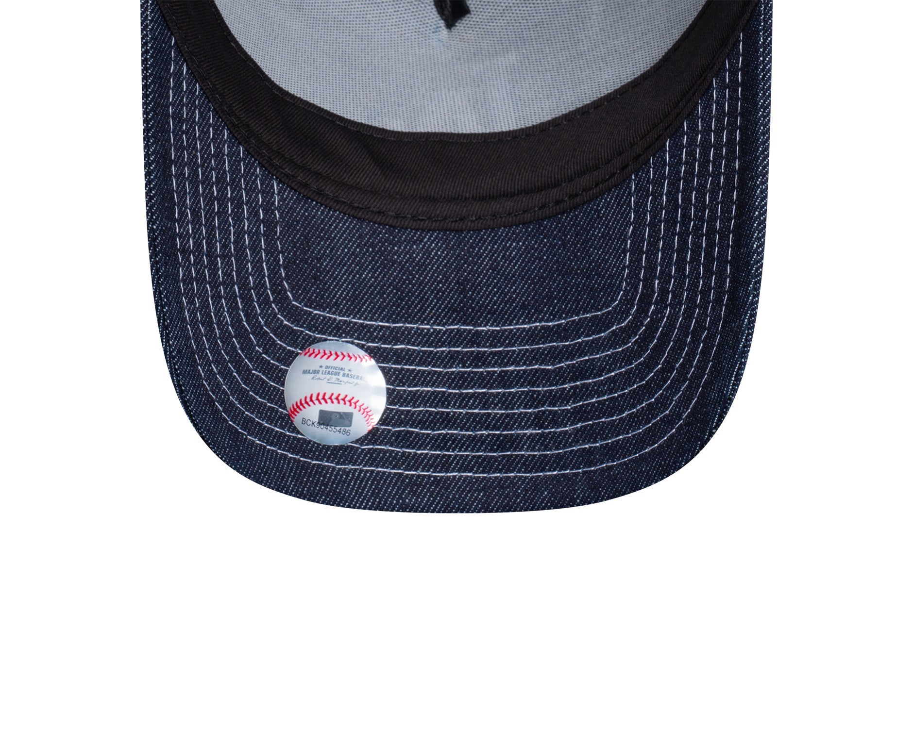 New Era 9Forty A-Frame MLB Denim Contrast Los Angeles Dodgers Navy