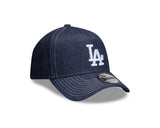 New Era 9Forty A-Frame MLB Denim Contrast Los Angeles Dodgers Navy