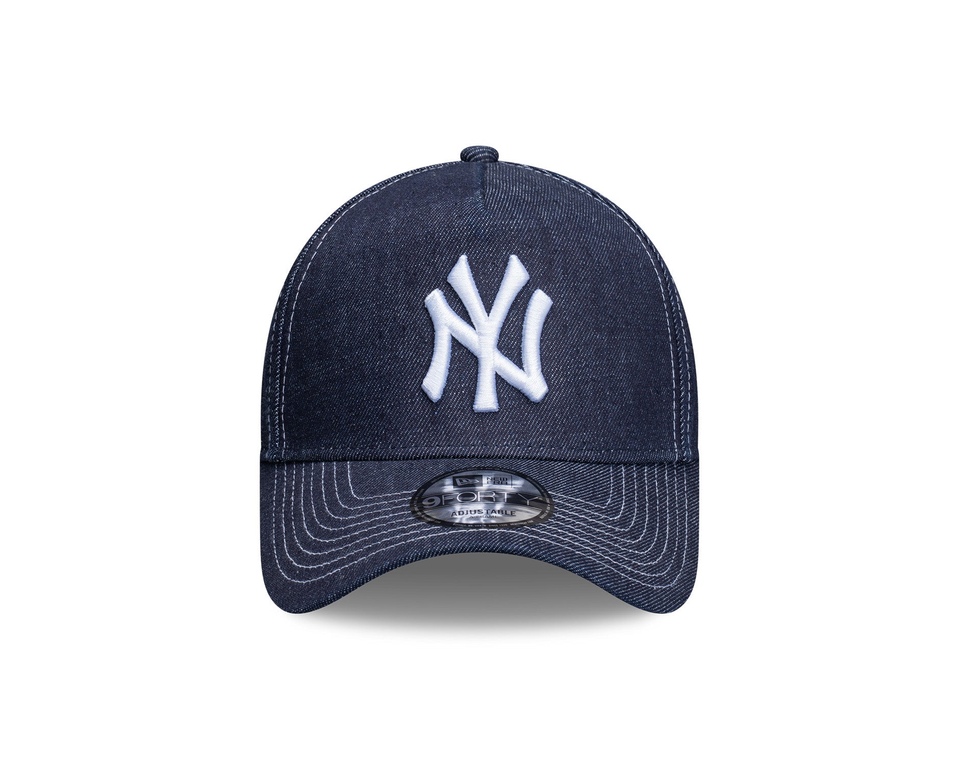 New Era 9Forty A-Frame MLB Denim Contrast New York Yankees Navy