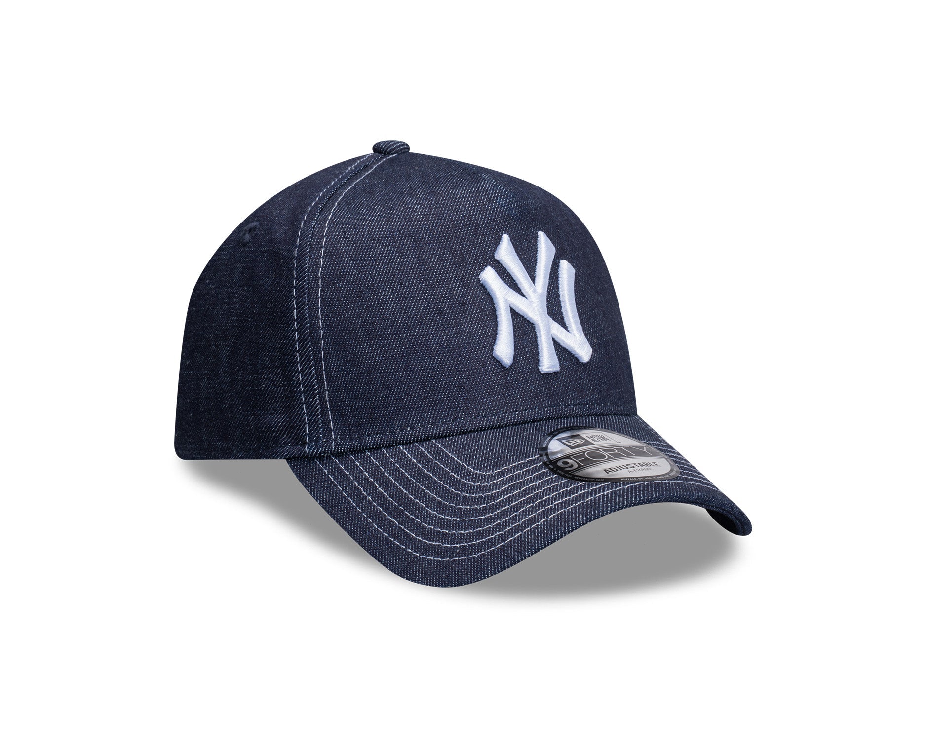 New Era 9Forty A-Frame MLB Denim Contrast New York Yankees Navy