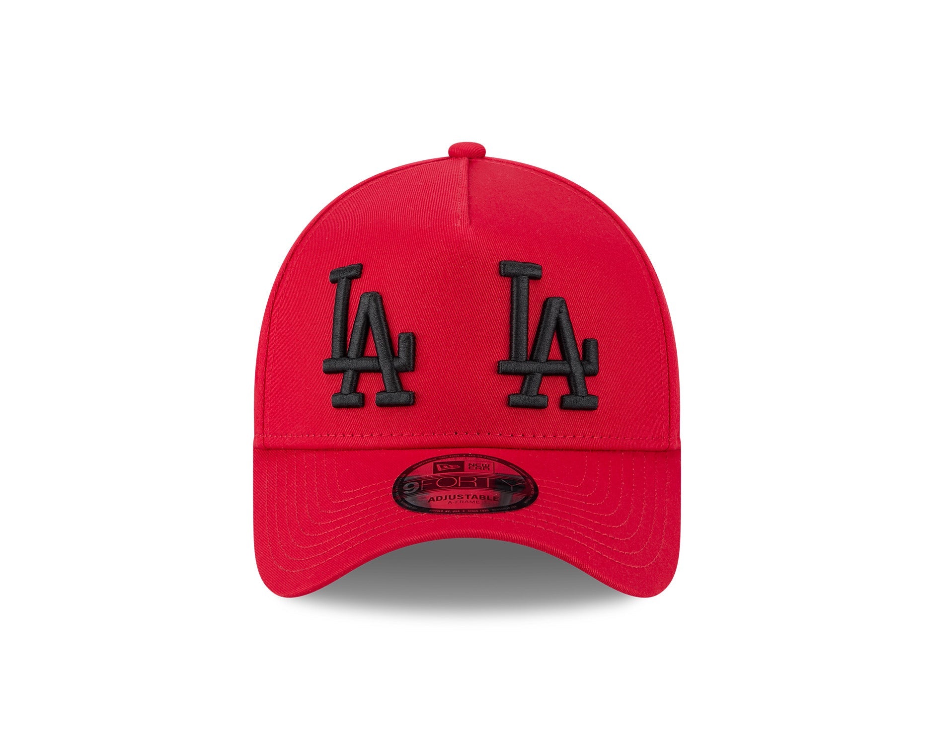 New Era 9Forty A-Frame MLB Double Logo Los Angeles Dodgers Scarlet