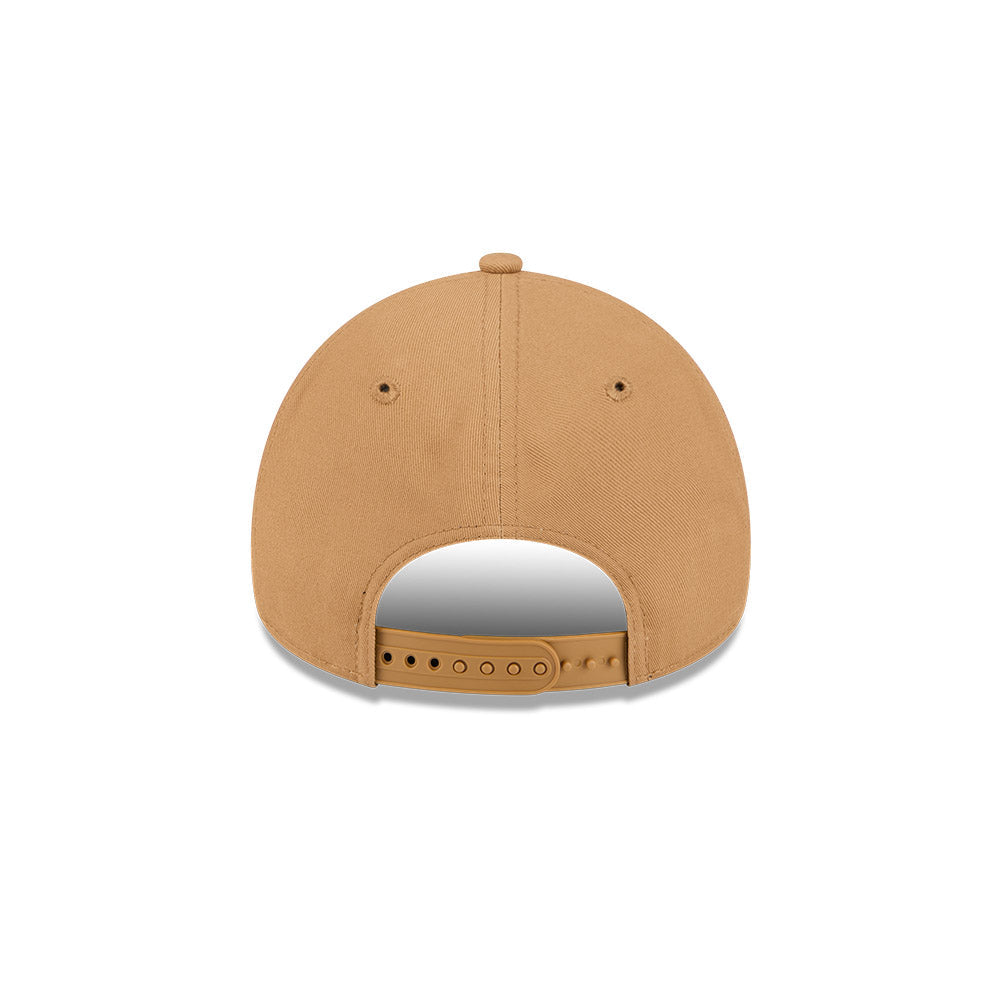 New Era 9Forty A-Frame MLB Earth Tonal Chainstitch Los Angeles Dodgers Wheat