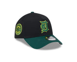 New Era 9Forty A-Frame MLB Field Green Detroit Tigers Black/Dark Green