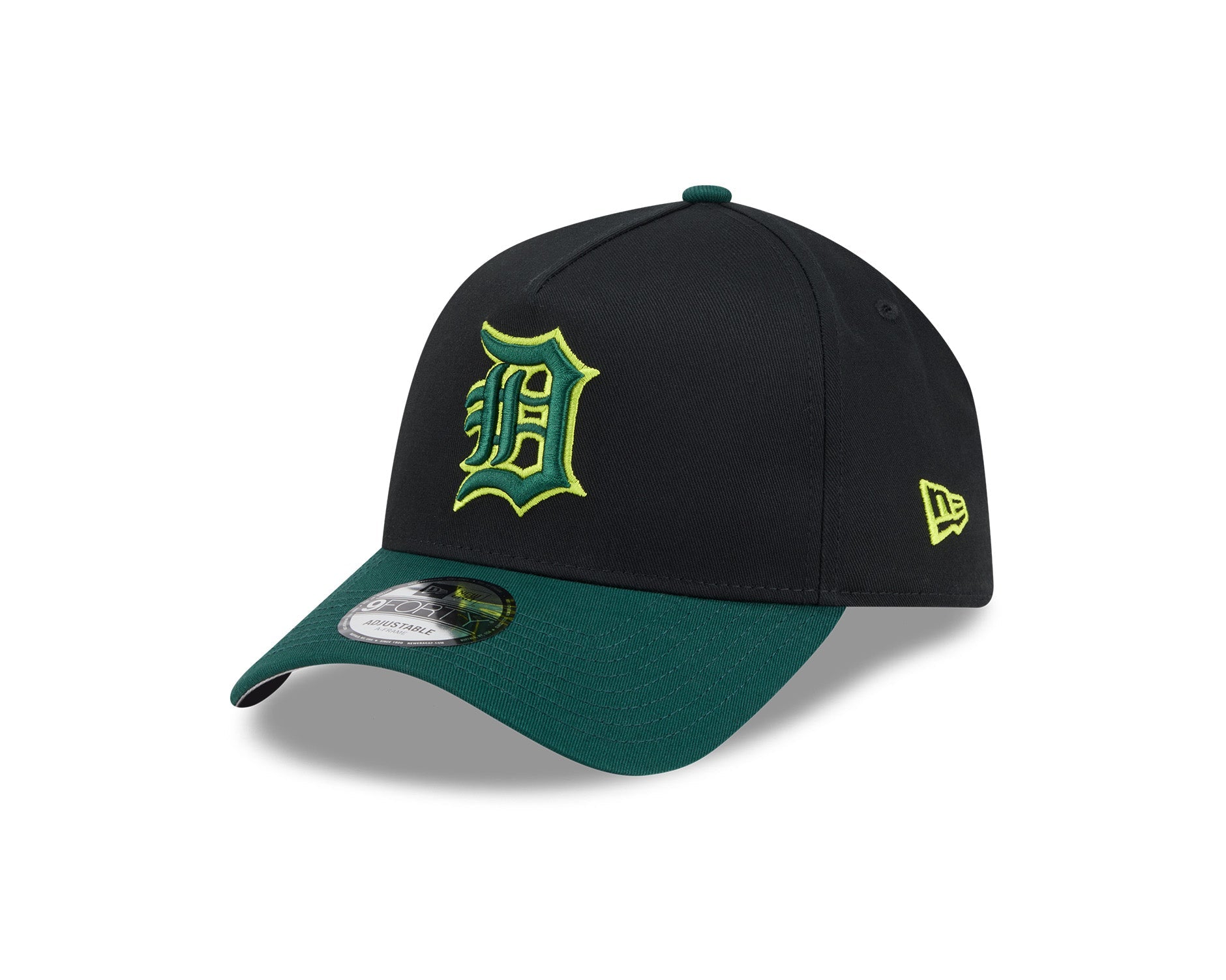 New Era 9Forty A-Frame MLB Field Green Detroit Tigers Black/Dark Green