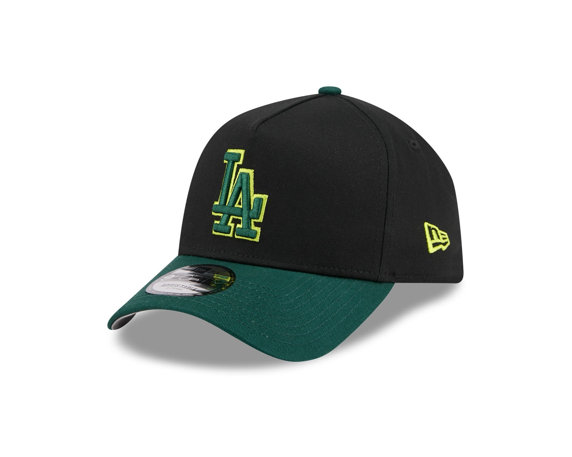 New Era 9Forty A-Frame MLB Field Green Los Angeles Dodgers Black/Dark Green