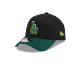 New Era 9Forty A-Frame MLB Field Green Los Angeles Dodgers Black/Dark Green