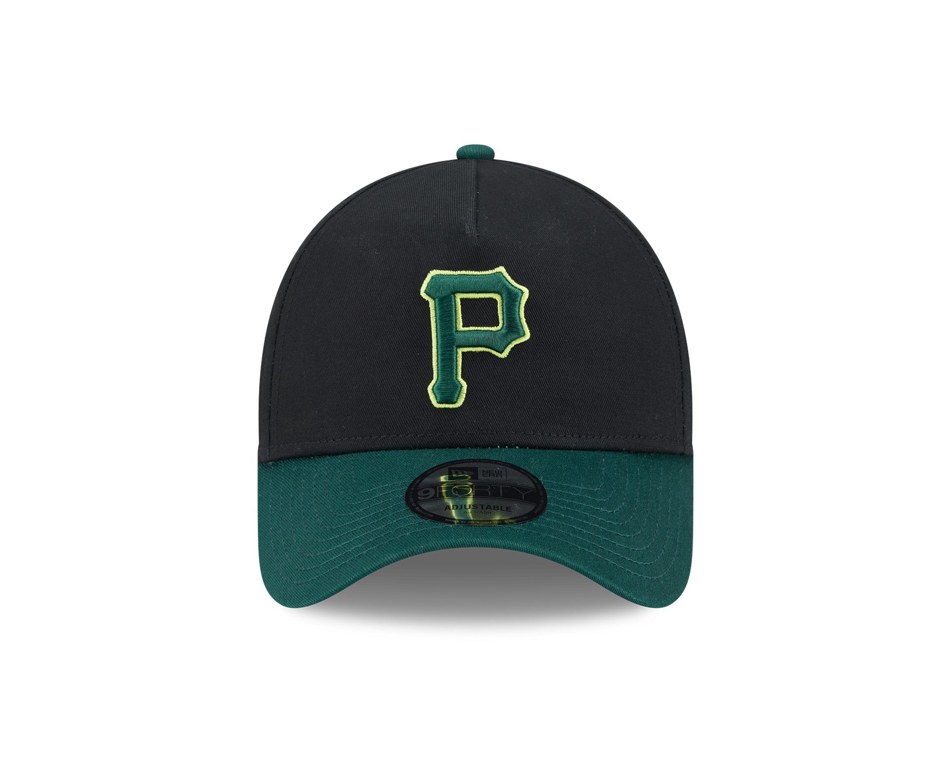 New Era 9Forty A-Frame MLB Field Green Pittsburgh Pirates Black/Dark Green