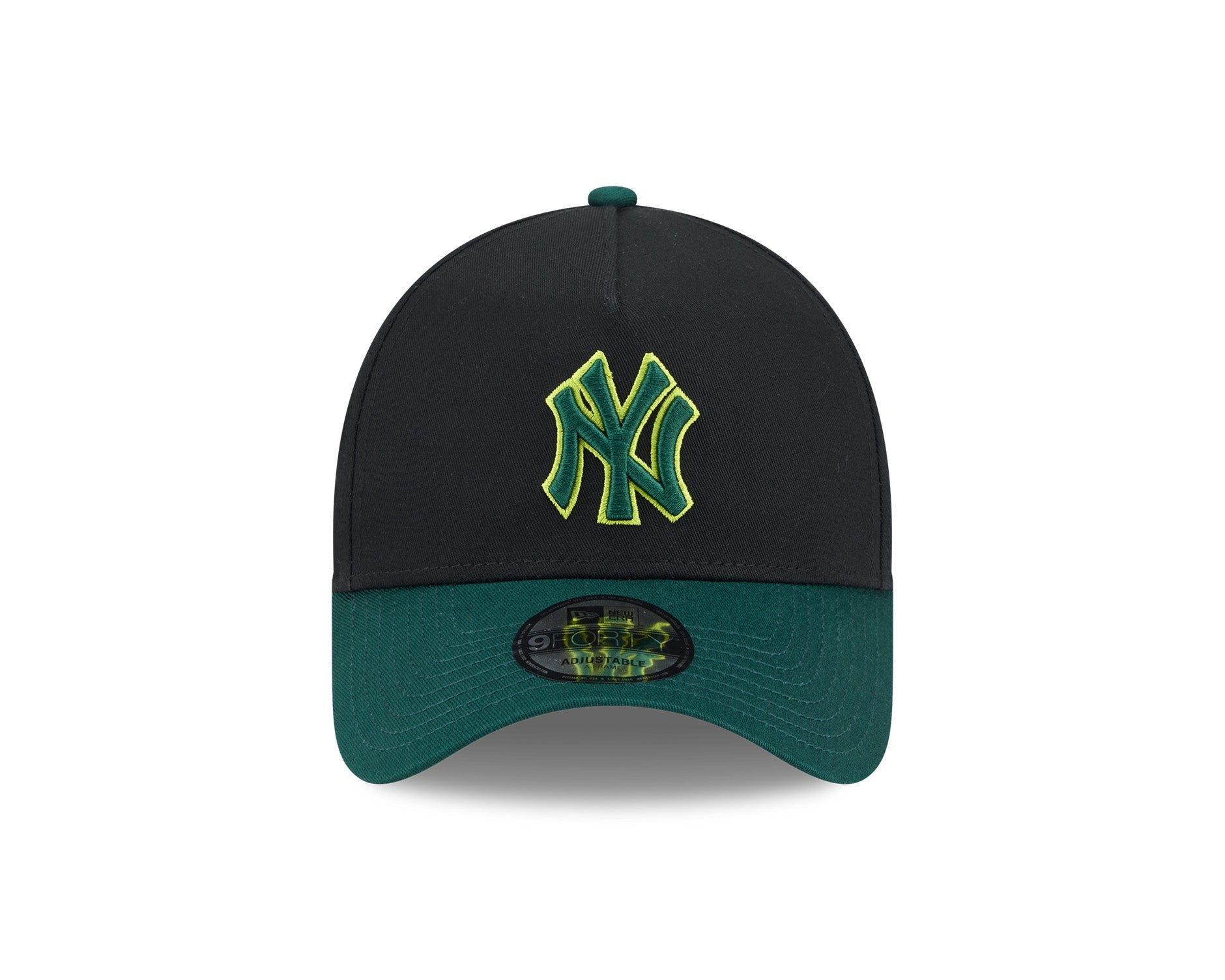 New Era 9Forty A-Frame MLB Field Green New York Yankees Black/Dark Green
