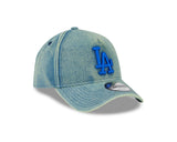 New Era 9Forty A-Frame MLB Green Acid Denim Los Angeles Dodgers