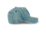 New Era 9Forty A-Frame MLB Green Acid Denim Los Angeles Dodgers