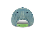 New Era 9Forty A-Frame MLB Green Acid Denim New York Yankees