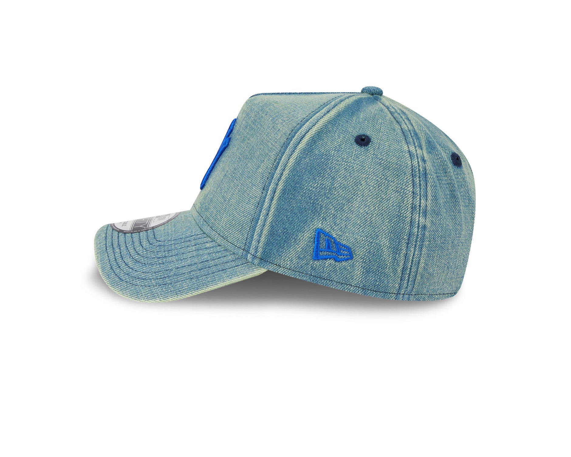 New Era 9Forty A-Frame MLB Green Acid Denim New York Yankees