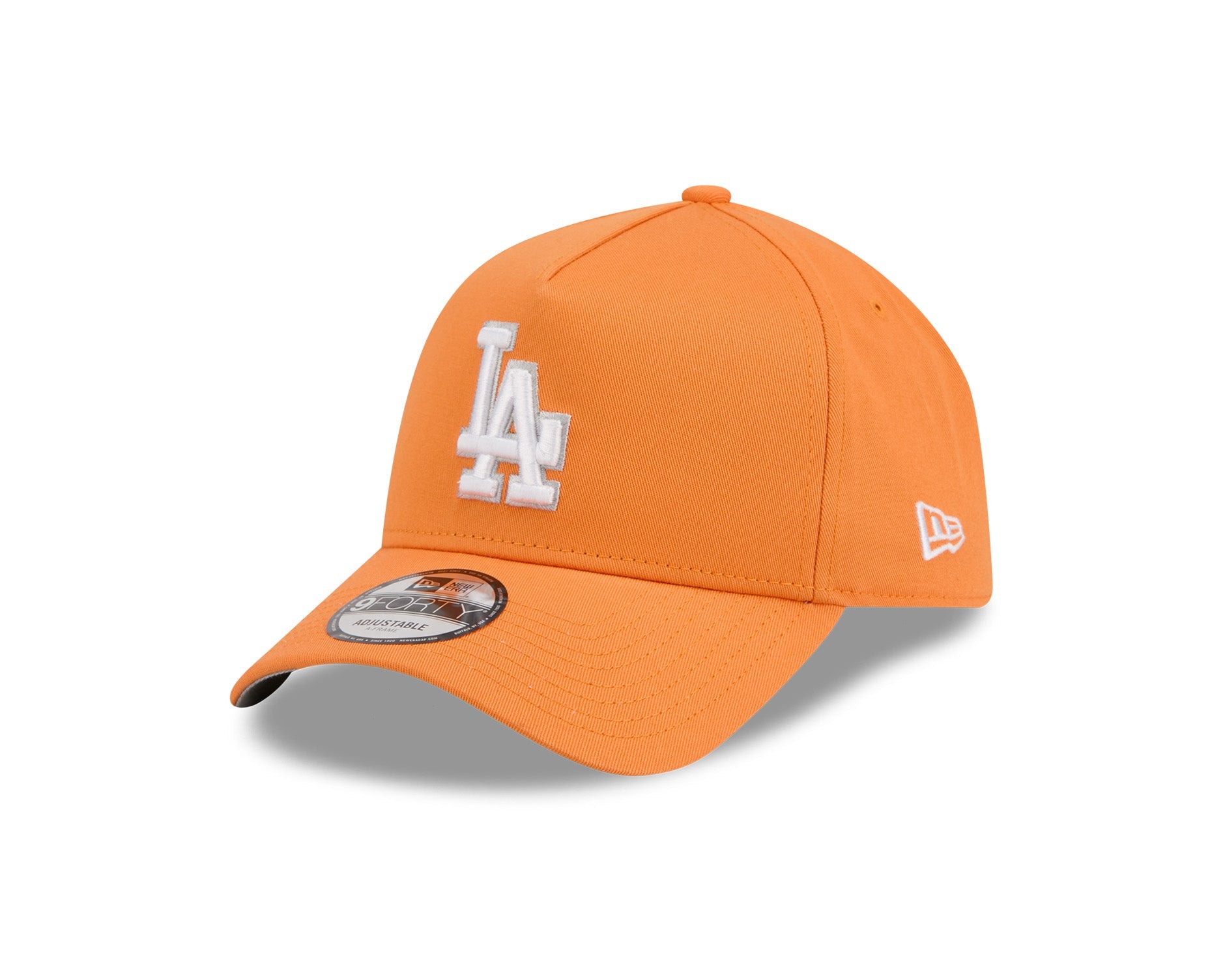 New Era 9Forty A-Frame MLB Grey Popsicle Los Angeles Dodgers Orange