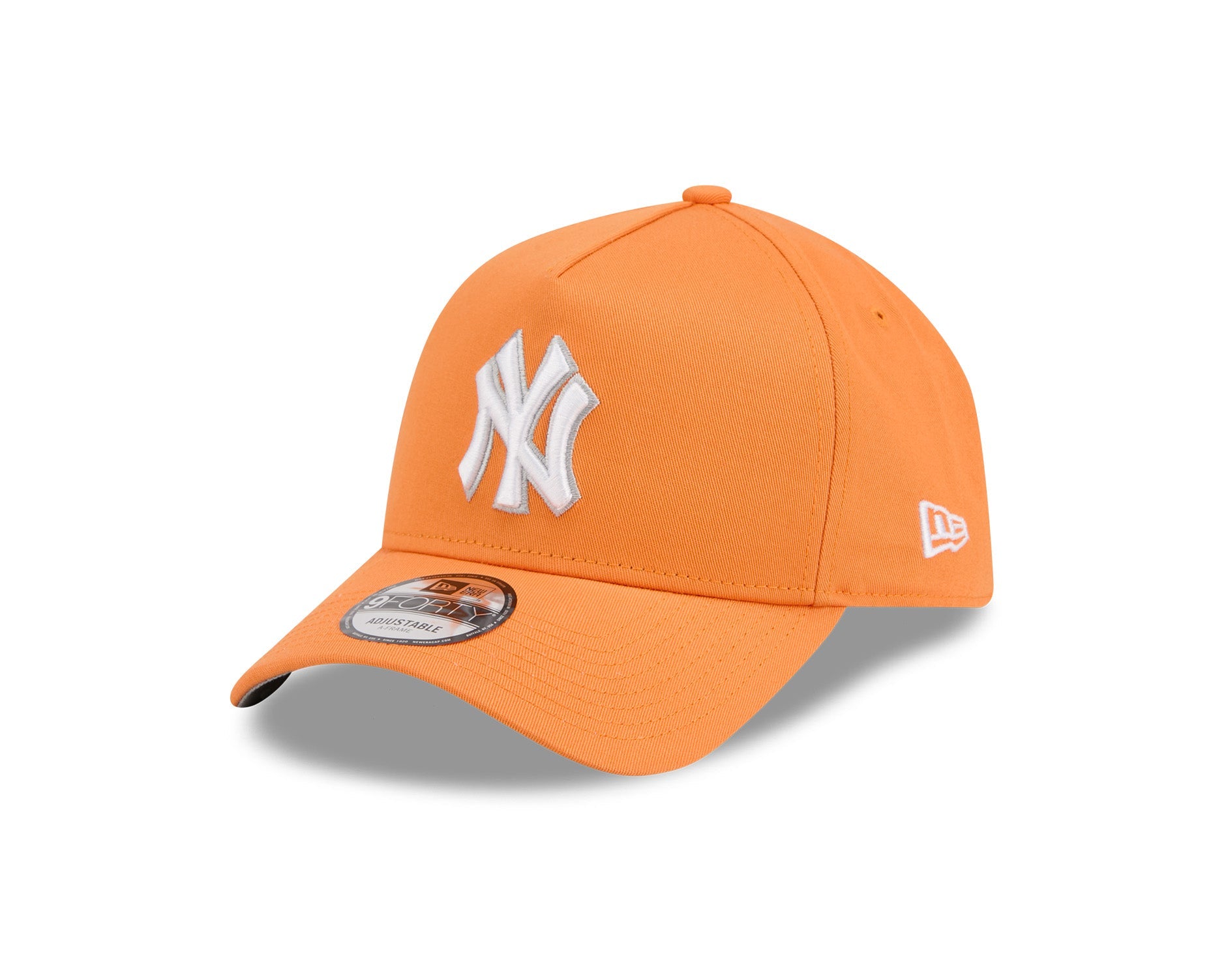 New Era 9Forty A-Frame MLB Grey Popsicle New York Yankees Orange