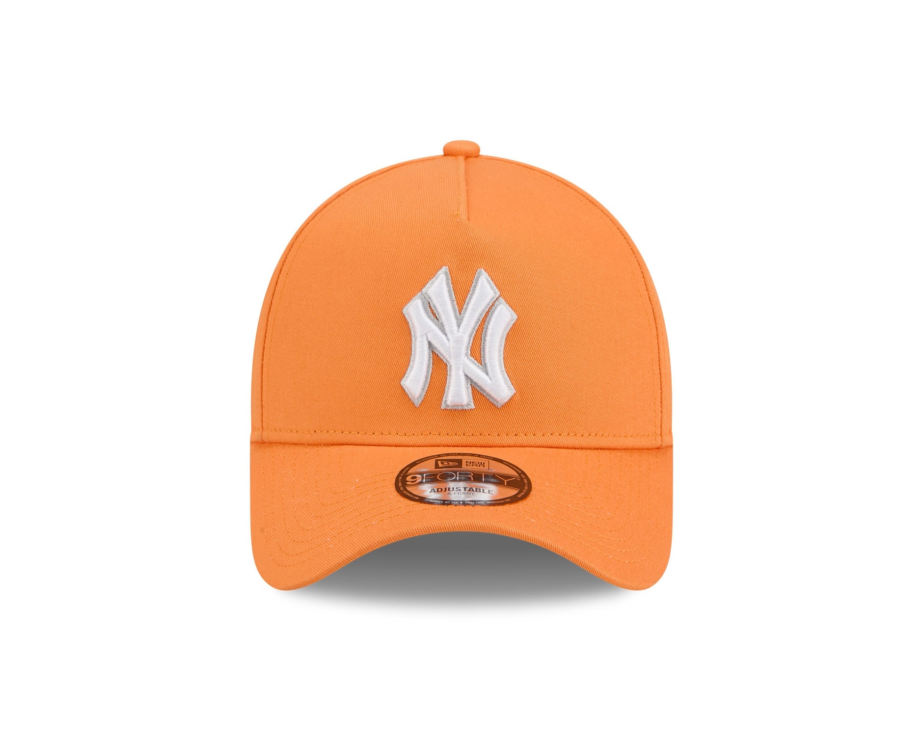 New Era 9Forty A-Frame MLB Grey Popsicle New York Yankees Orange
