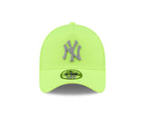 New Era 9Forty A-Frame MLB HiViz Reflect New York Yankees Yellow