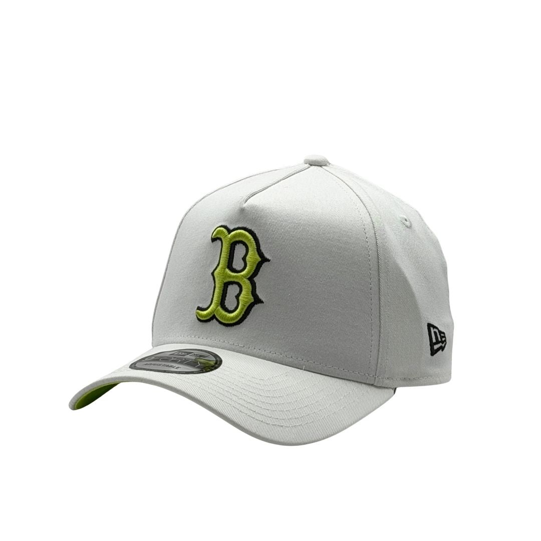 New Era 9Forty A-Frame MLB Hyper Green Boston Red Sox