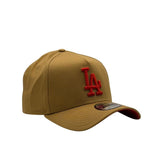 New Era 9Forty A-Frame MLB Los Angeles Dodgers Wheat/Scarlet