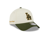 New Era 9Forty A-Frame MLB Metallic Side Script Los Angeles Dodgers