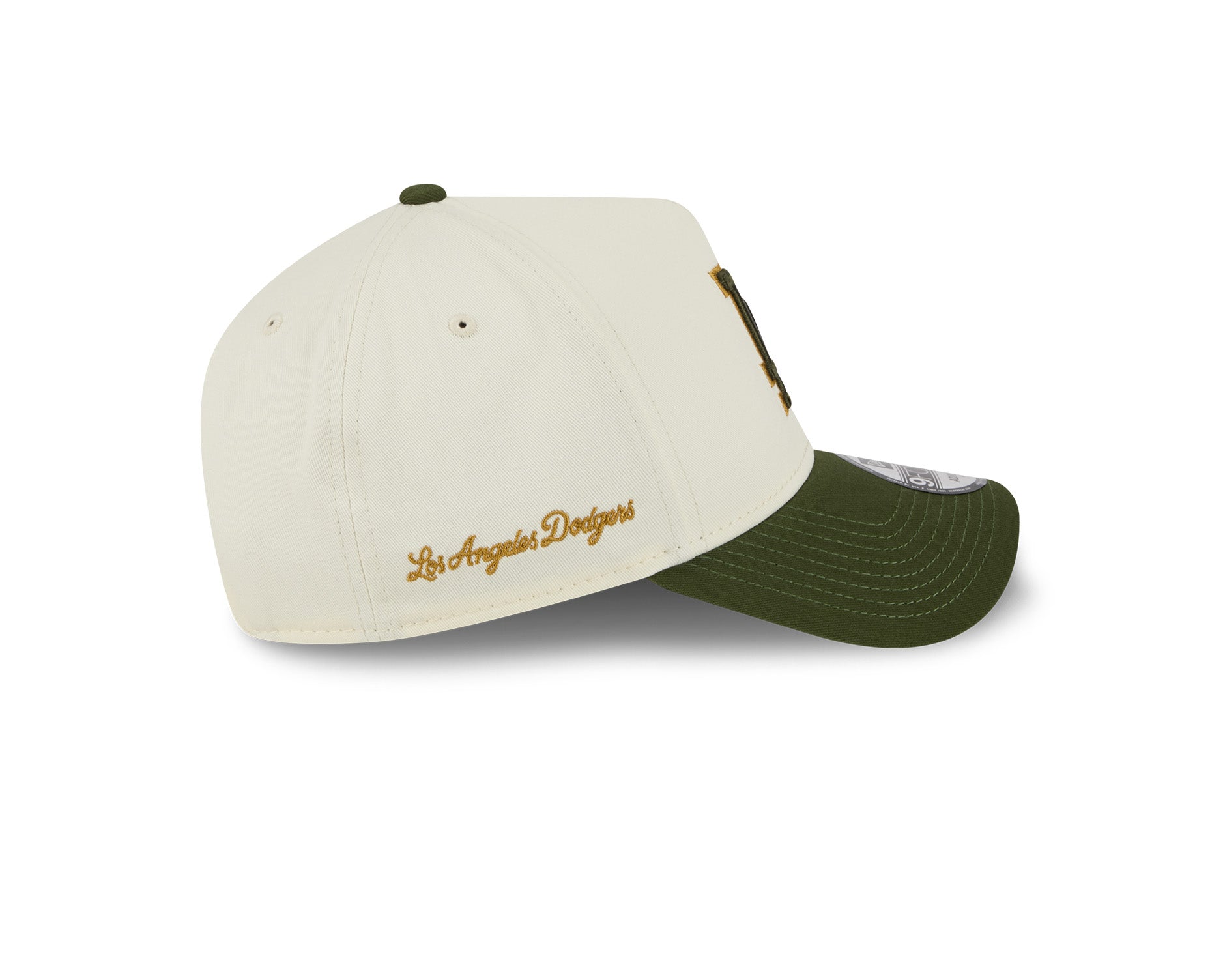 New Era 9Forty A-Frame MLB Metallic Side Script Los Angeles Dodgers