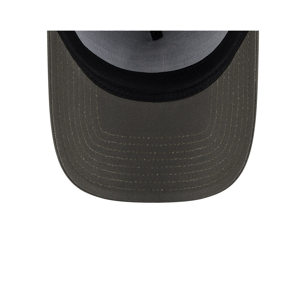 New Era 9Forty A Frame MLB Moss Canvas Chainstitch Boston Red Sox