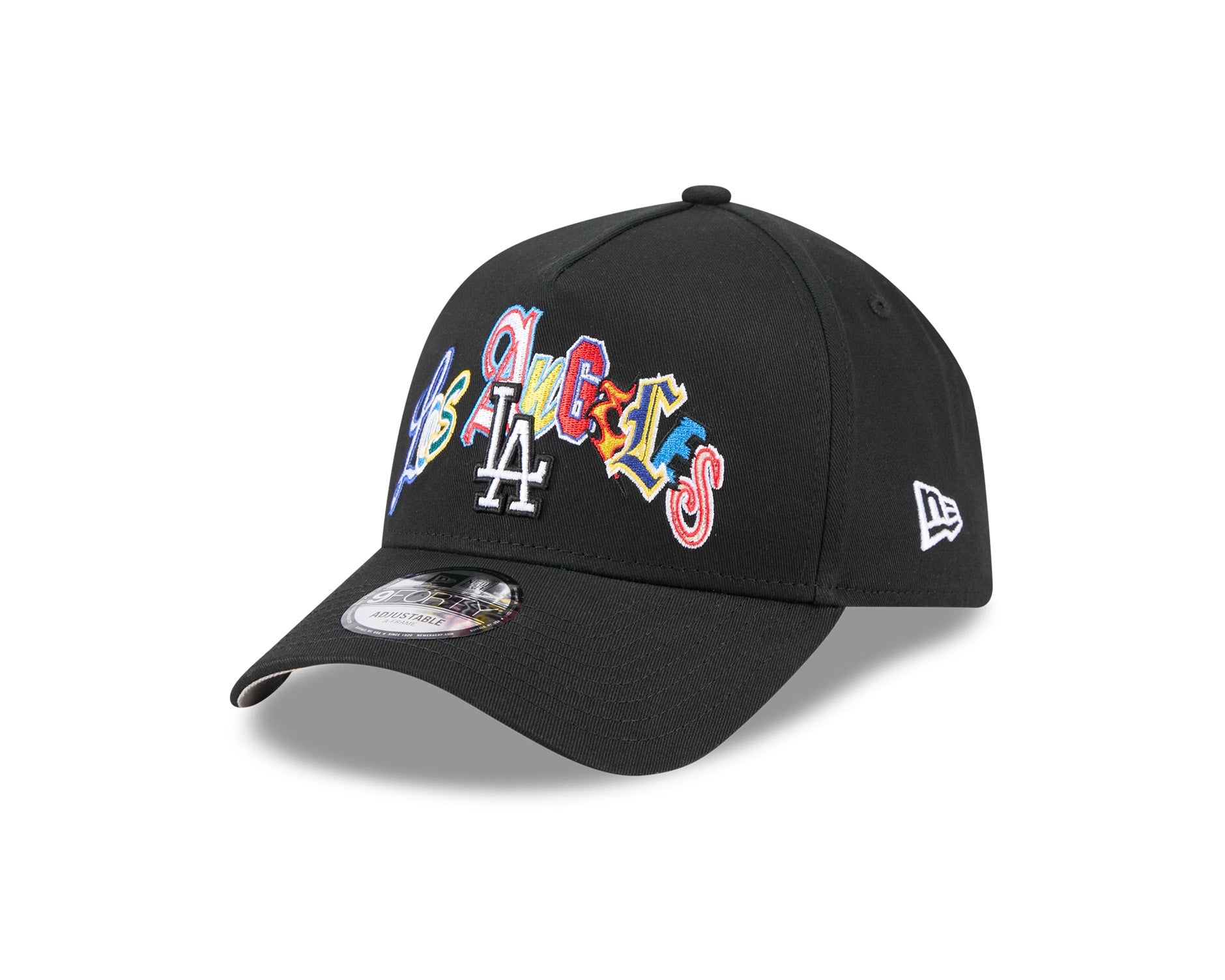 New Era 9Forty A-Frame MLB Multi Letter Los Angeles Dodgers