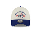 New Era 9Forty A-Frame MLB Old English World Series Los Angeles Dodgers
