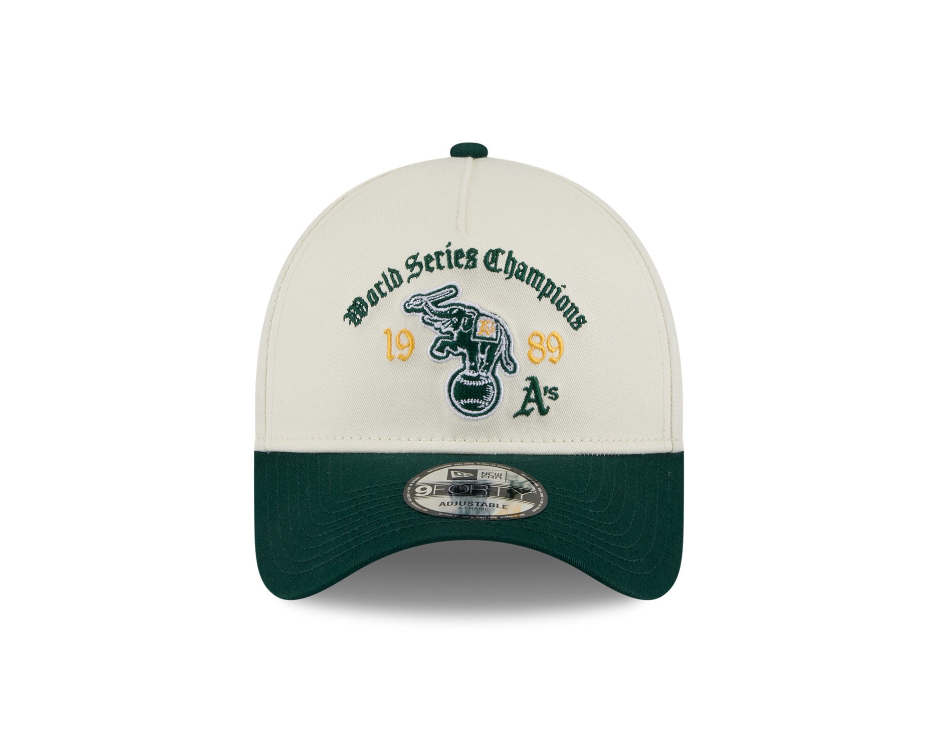 New Era 9Forty A-Frame MLB Old English World Series Oakland Athletics