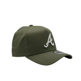 New Era 9Forty A-Frame MLB Olives Atlanta Braves