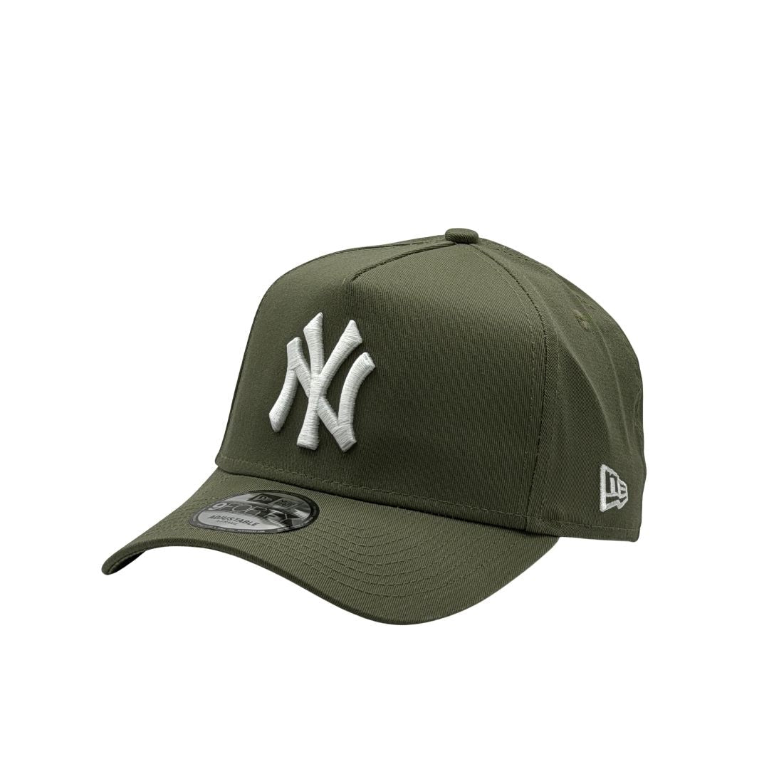 New Era 9Forty A-Frame MLB Olives New York Yankees