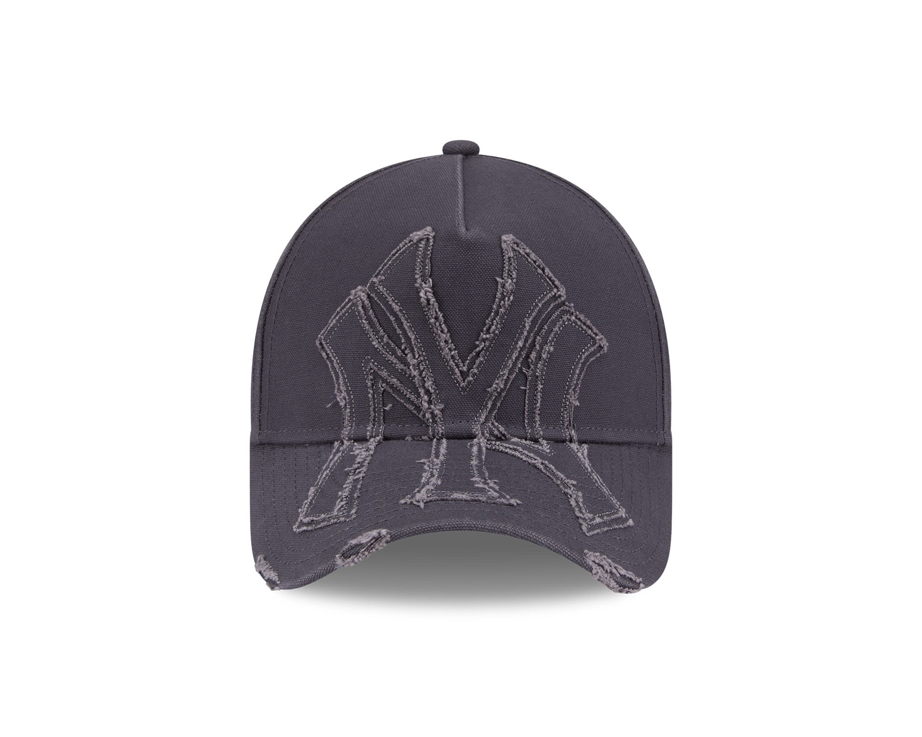 New Era 9Forty A-Frame MLB Oversized Distressed New York Yankees Graphite