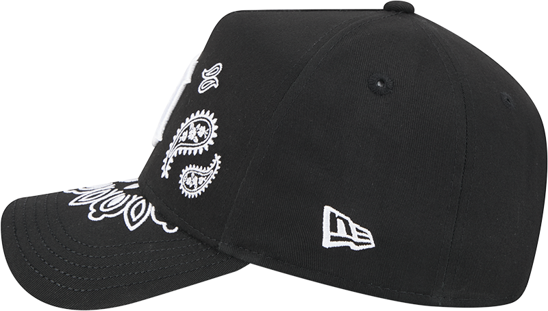 New Era 9Forty A Frame MLB Paisley Detroit Tigers Black