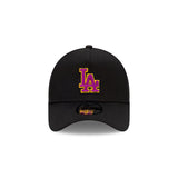 New Era 9Forty A-Frame MLB Passionfruit Los Angeles Dodgers Black