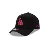 New Era 9Forty A-Frame MLB Passionfruit Los Angeles Dodgers Black
