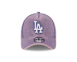 New Era 9Forty A-Frame MLB Pink Acid Denim Los Angeles Dodgers