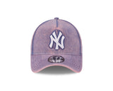 New Era 9Forty A-Frame MLB Pink Acid Denim New York Yankees