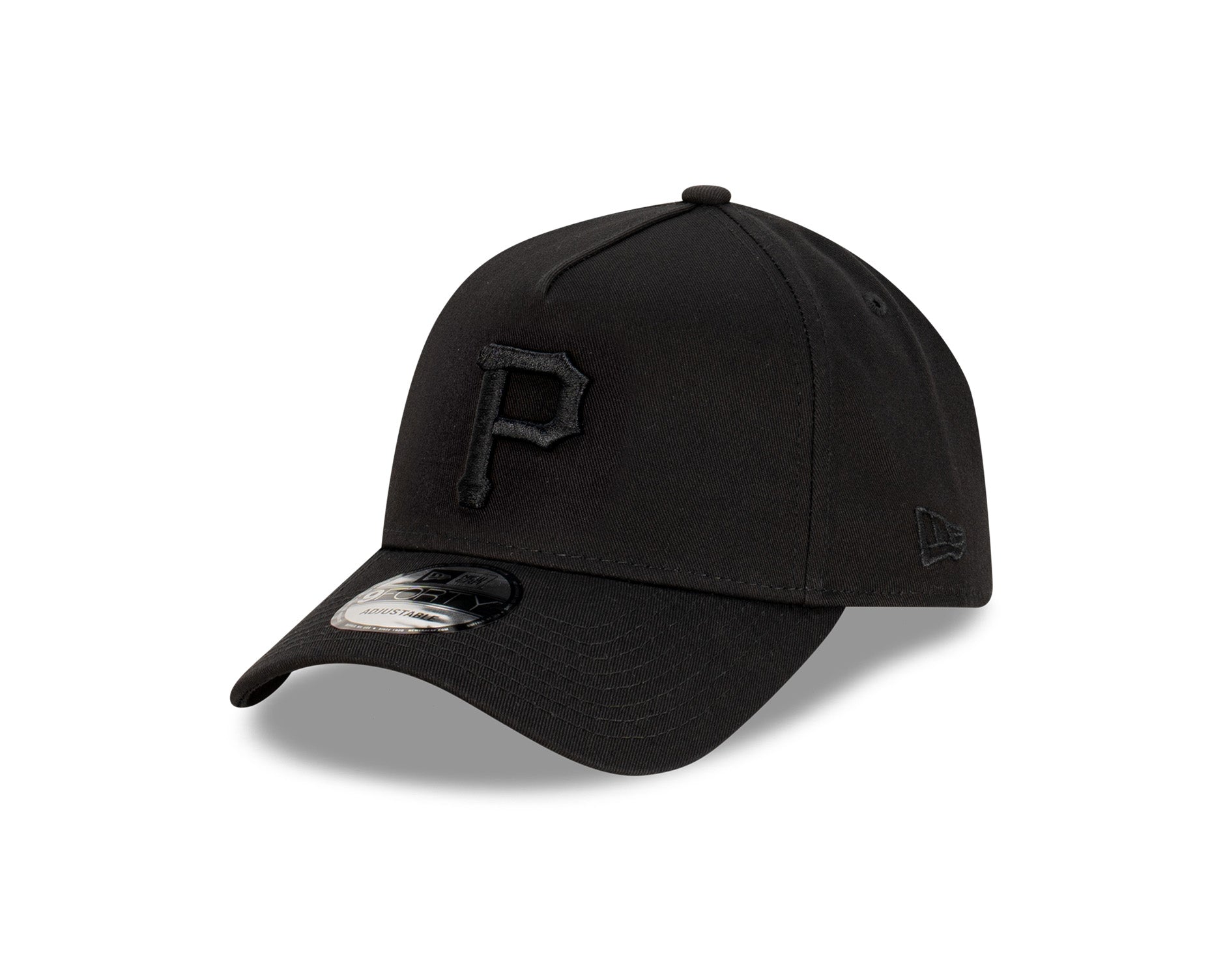 New Era 9Forty A-Frame MLB Pittsburgh Pirates Black on Black