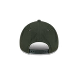 New Era 9Forty A-Frame MLB Plaid Infill Detroit Tigers Dark Seaweed