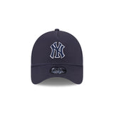 New Era 9Forty A-Frame MLB Plaid Infill New York Yankees Navy