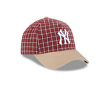 New Era 9Forty A-Frame MLB Plaid New York Yankees Camel