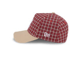 New Era 9Forty A-Frame MLB Plaid New York Yankees Camel