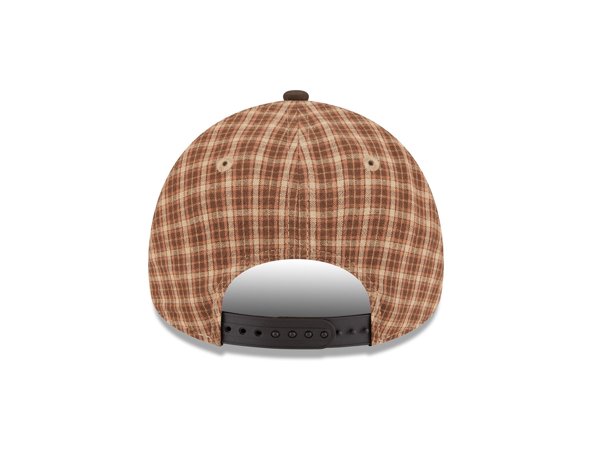 New Era 9Forty A-Frame MLB Plaid New York Yankees Walnut