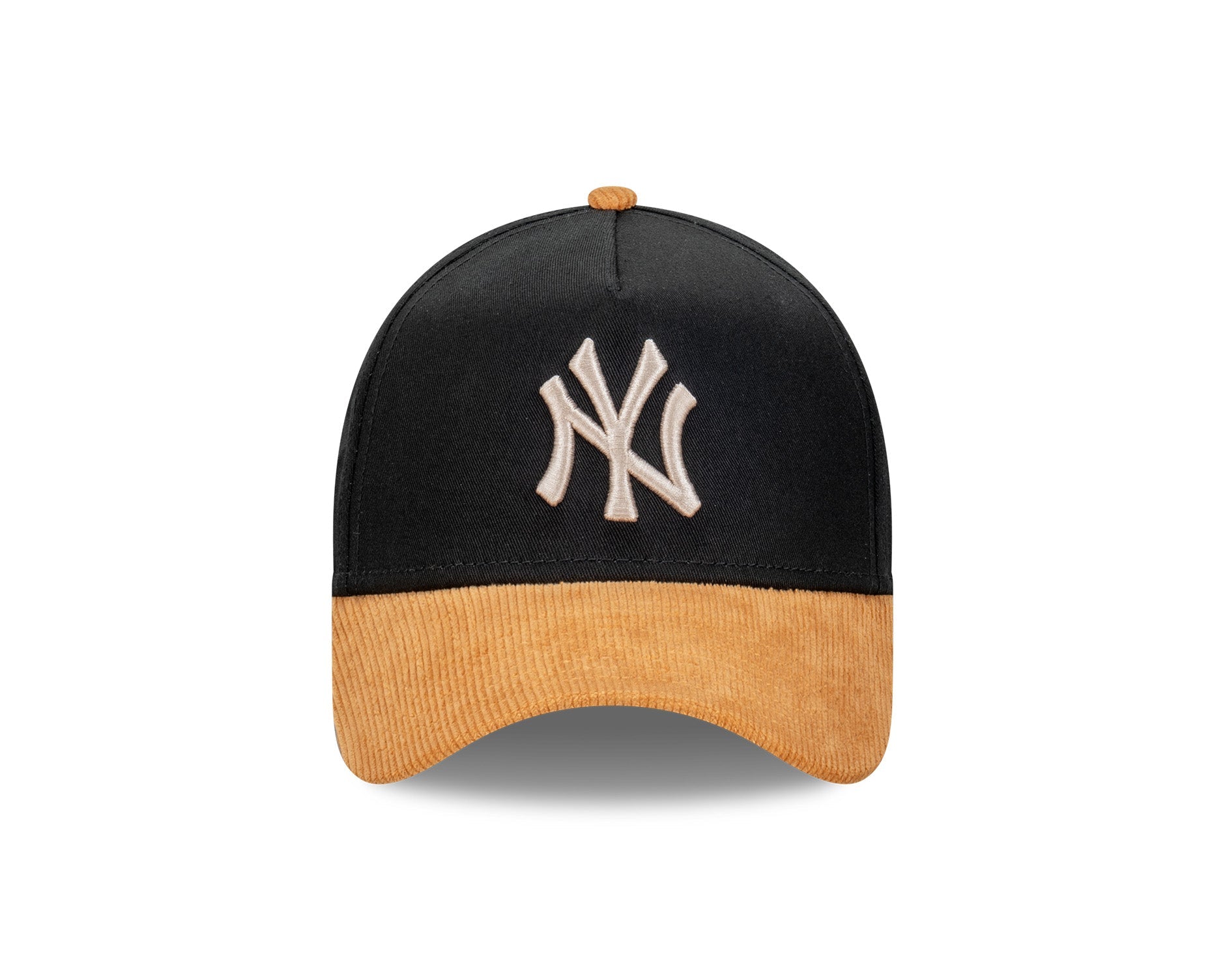 New Era 9Forty A-Frame MLB Premium Wheat New York Yankees Black