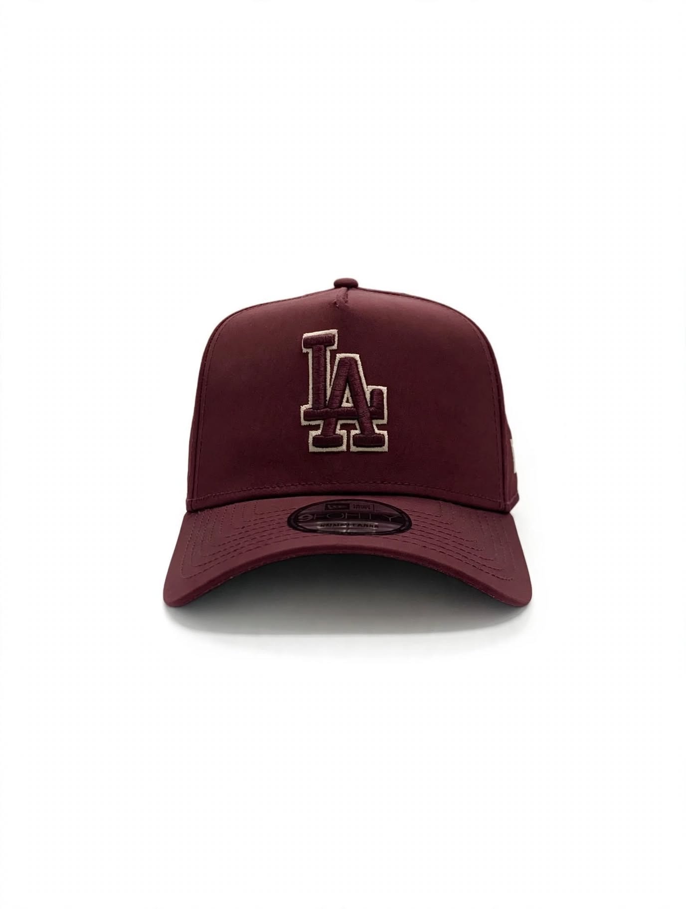 New Era 9Forty A-Frame MLB Pro-Lite Los Angeles Dodgers Maroon/Stone