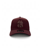 New Era 9Forty A-Frame MLB Pro-Lite New York Yankees Maroon/Stone