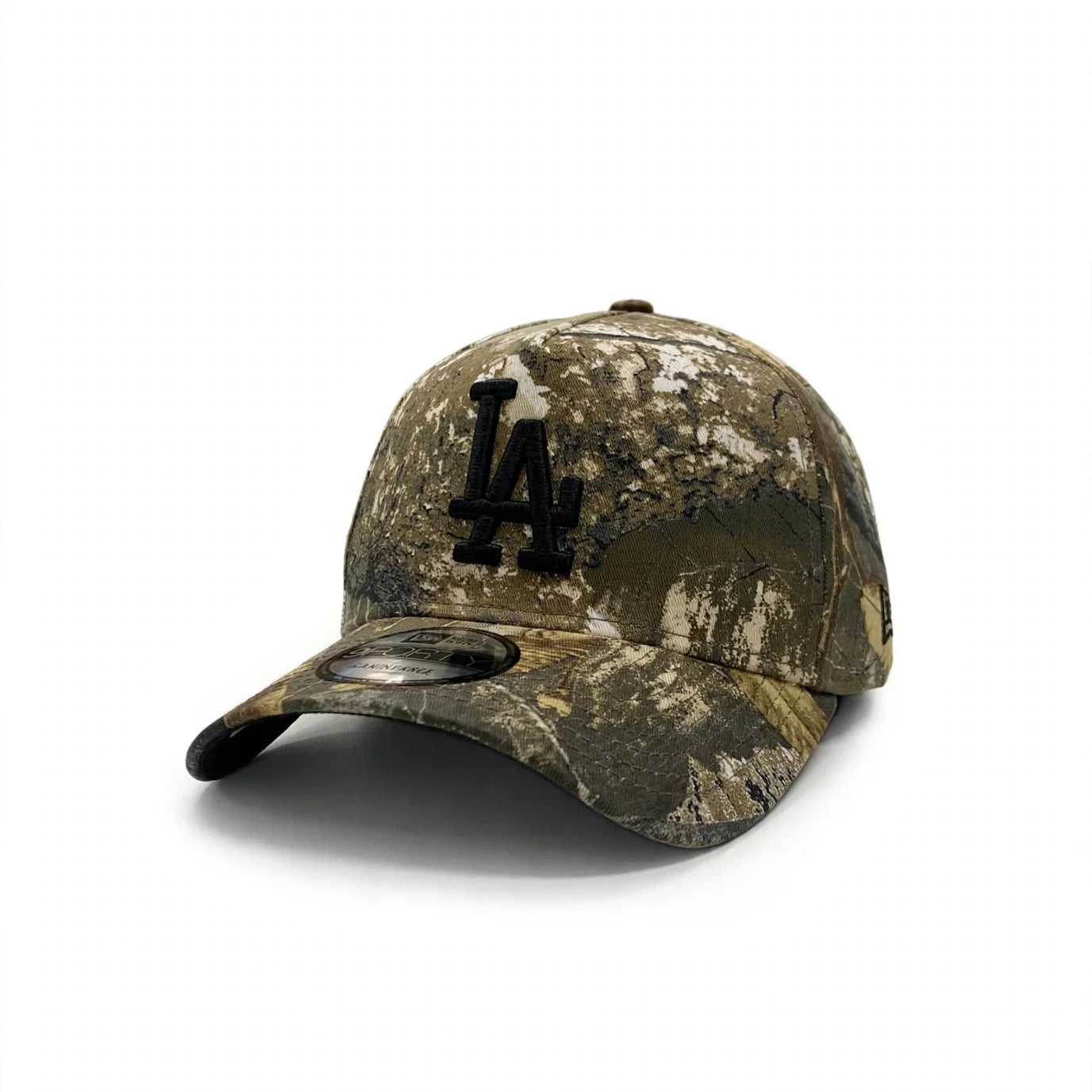 New Era 9Forty A-Frame MLB Real Tree Black Los Angeles Dodgers
