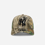 New Era 9Forty A-Frame MLB Real Tree Black New York Yankees