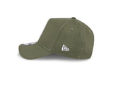 New Era 9Forty A-Frame MLB Seasonal Script Los Angeles Dodgers New Olive