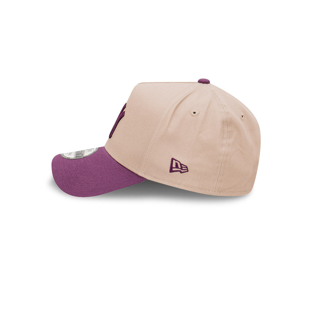 New Era 9Forty A-Frame MLB Seasonal Tonal New York Yankees Damson